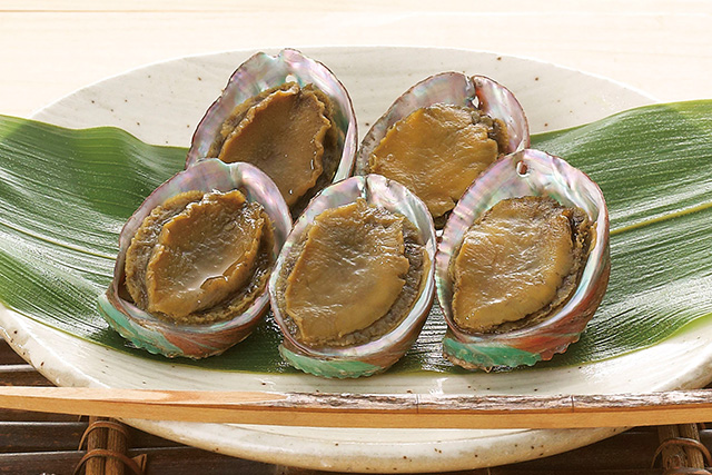 中国産蝦夷あわび煮貝