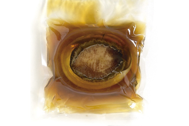 天然あわび煮貝(殻付・肝付)