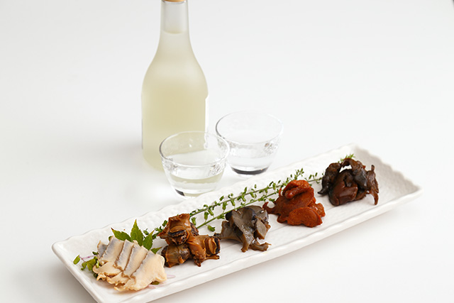 海鮮珍味盛り付け例